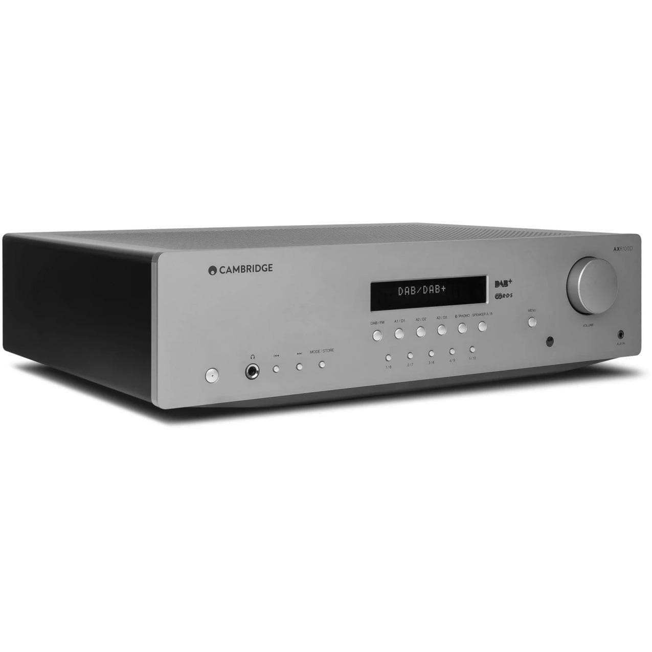 Cambridge Audio AXR100D (Ontvanger), Stereoversterker, Grijs