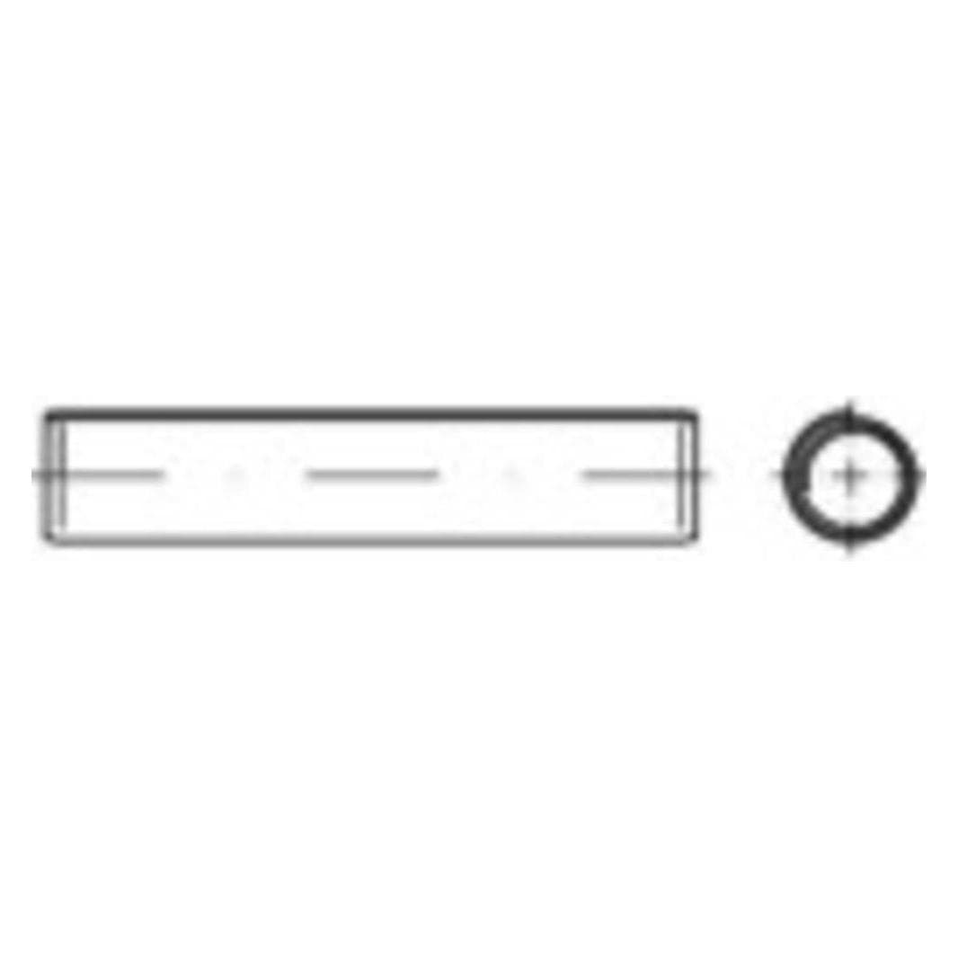 Toolcraft Spiral dowel pins (Ø x L) 6 m