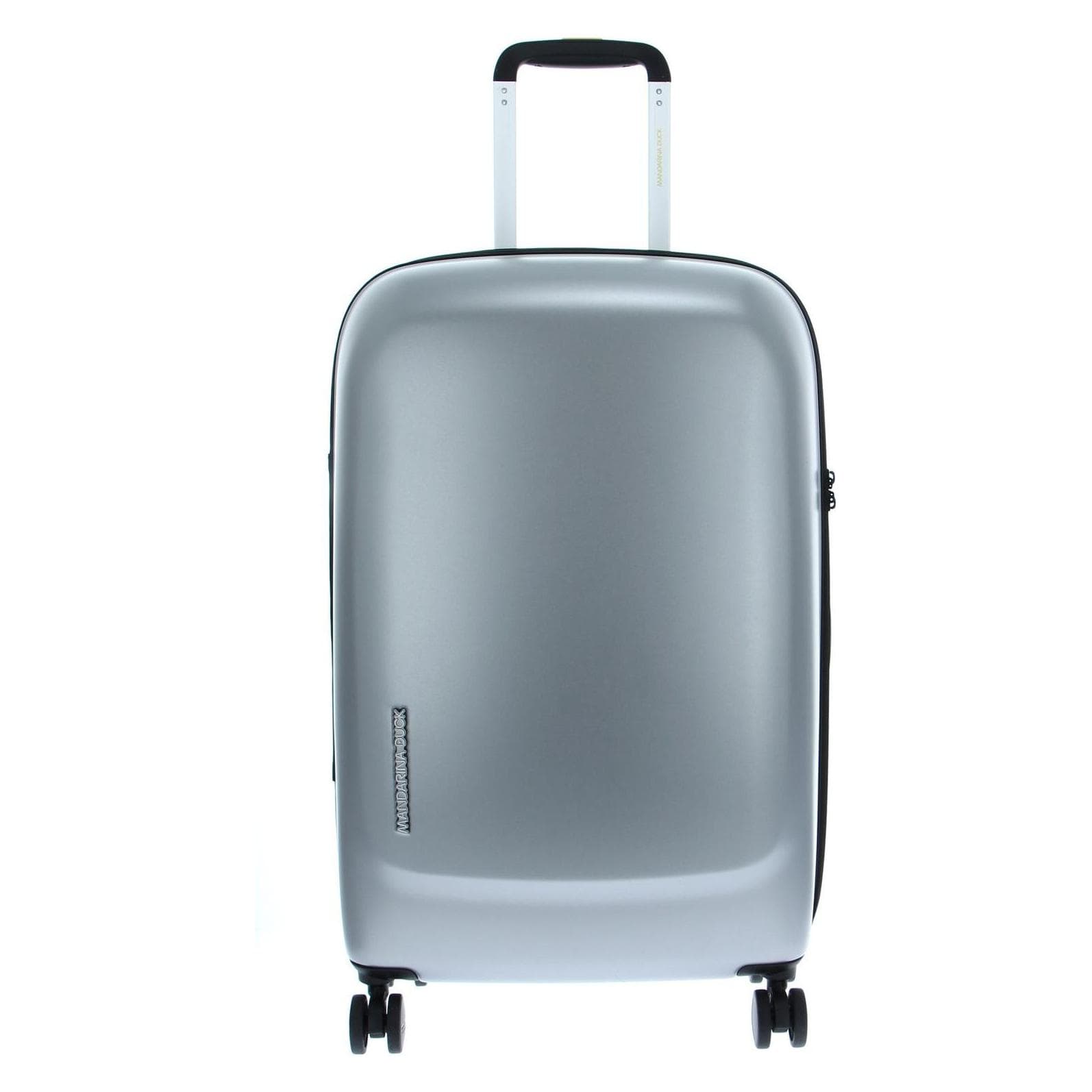 Mandarina Duck D-Drop Trolley Medium, zilver, Eén maat, D-drop, Koffer, Silber