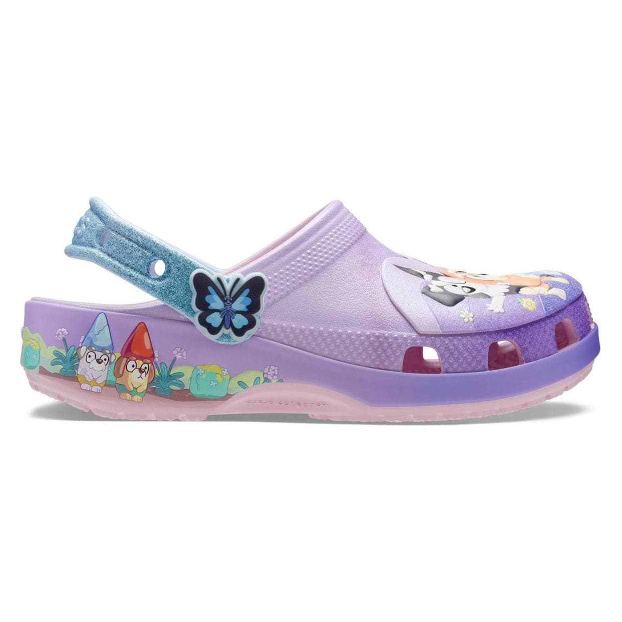 Crocs, Unisex, Pantoffels, T's Bluey Multi Pink Cls Clog, Veelkleurig, Roze, (27)