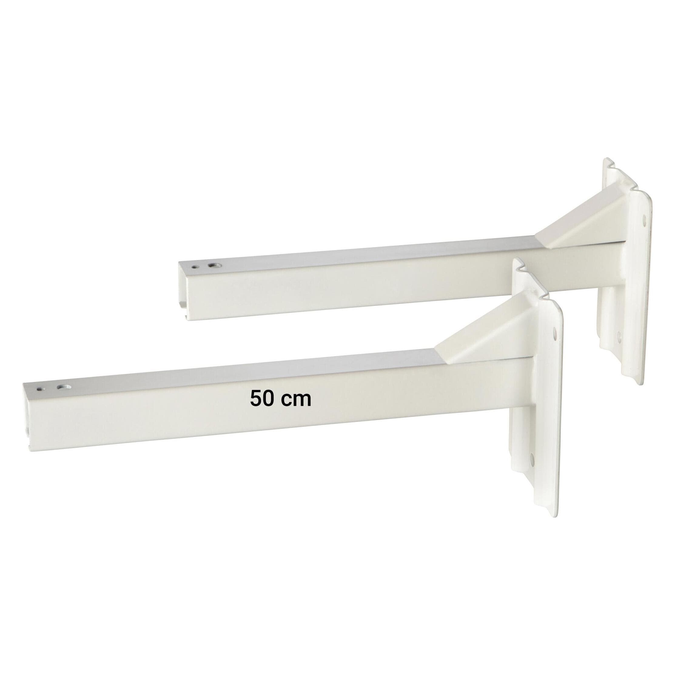 Celexon Wandafstandhouder 50cm, Canvas accessoires, Wit