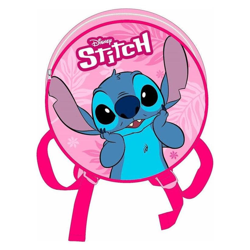 Disney, Kleutertas, Stitch round backpack 27cm