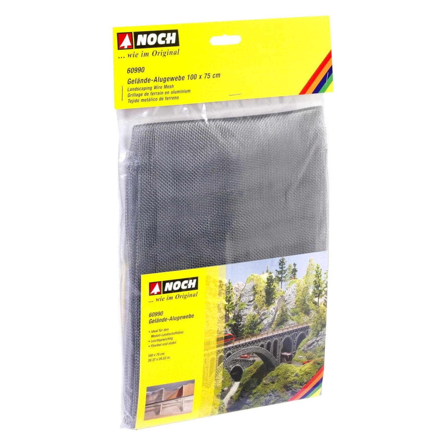 Noch Aluminiumweefsel 60990 aluminium 1 pc