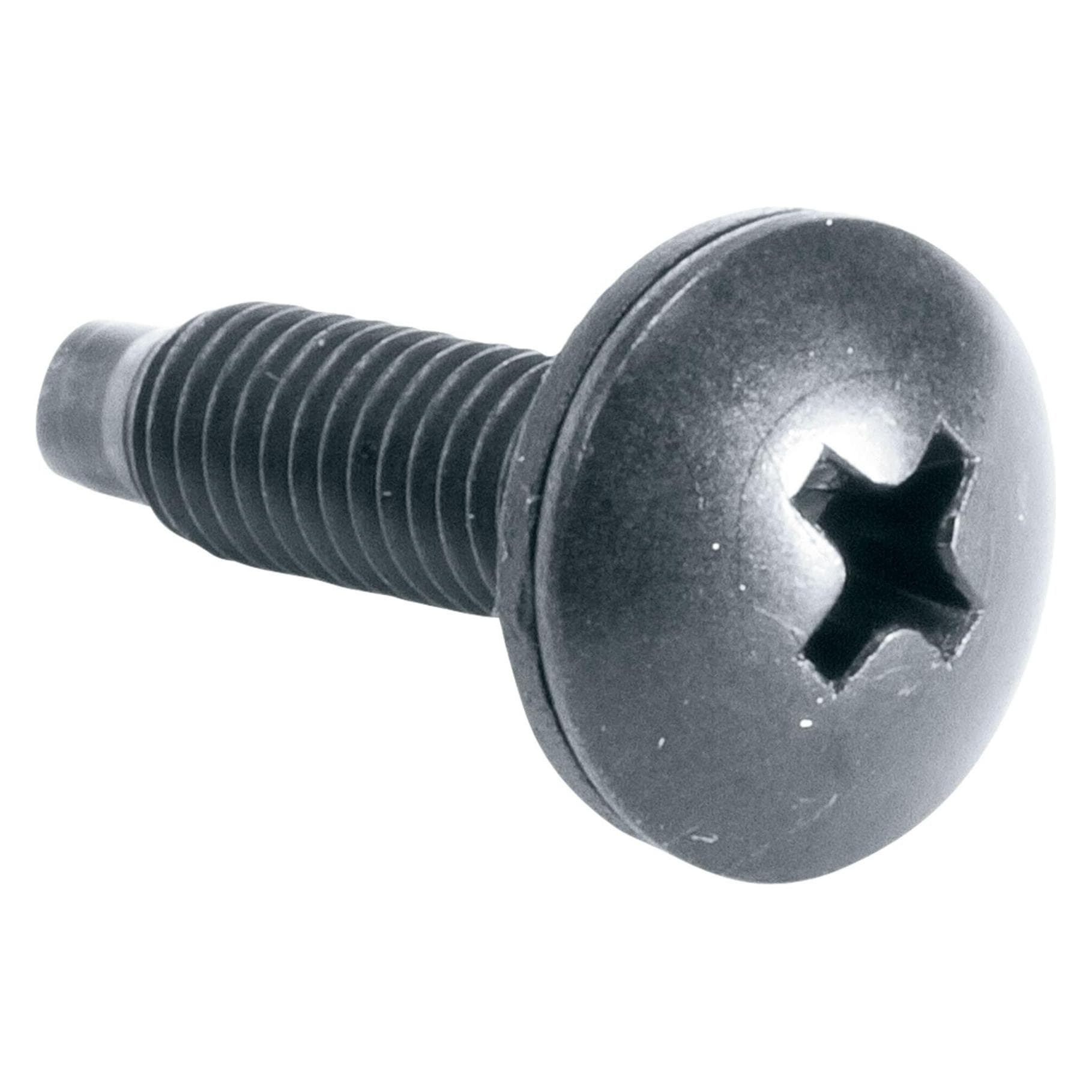 Middle Atlantic Rekschroeven, Accessoires voor serverkasten, Zwart