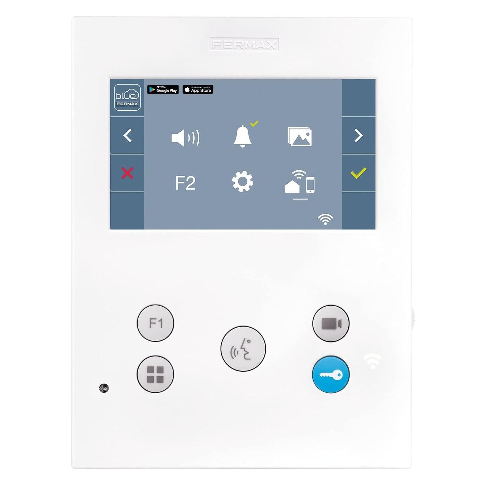 Fermax, Bel + deurintercom, 94511 (Bedraad, WiFi)