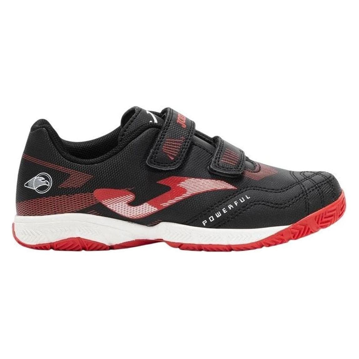 Joma, Jongens, Voetbalschoenen, Hallenfussballschuhe für Kinder Sport Powerful 2501 Schwarz (30), Zwart