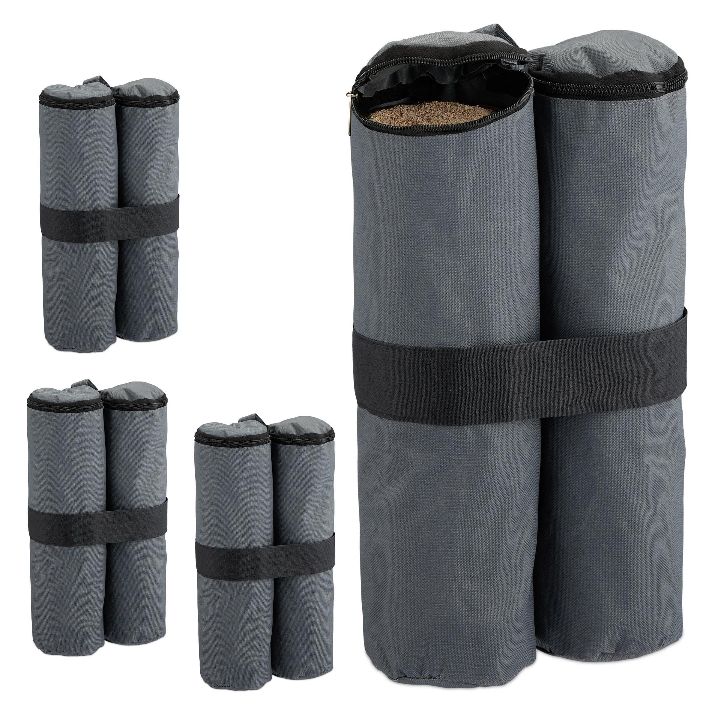 Relaxdays, Accessoires voor paviljoens, Pavillon-Sandsäcke (42 cm, 1.50 cm)