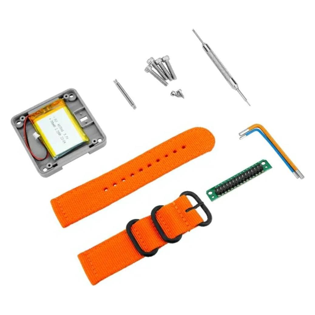 M5Stack Oranje horloge ontwikkelingskit V1.1, Ontwikkelborden + Kits