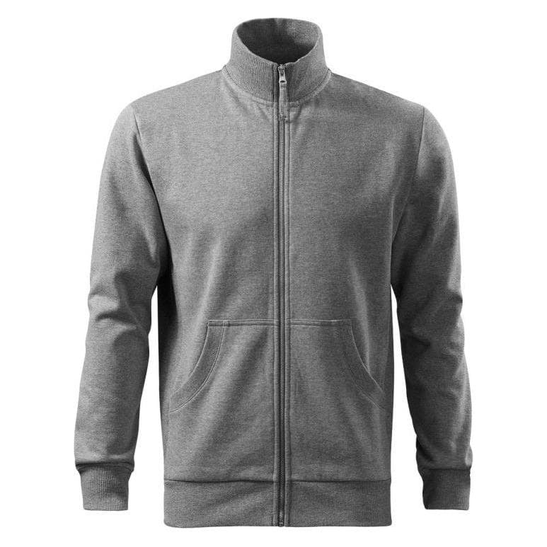Malfini, Men, Sweaters, Adventure M MLI-40712 sweatshirt, Multicoloured, Grey, Silver, (S)