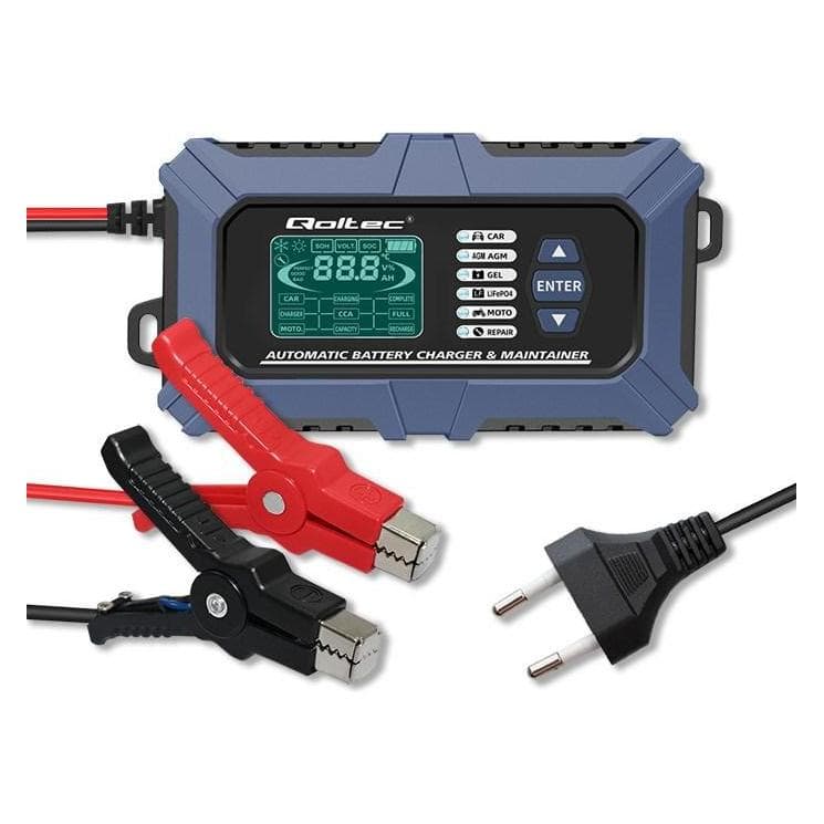 Qoltec, Auto-acculaders, Ladegerät (6 A, 12V)