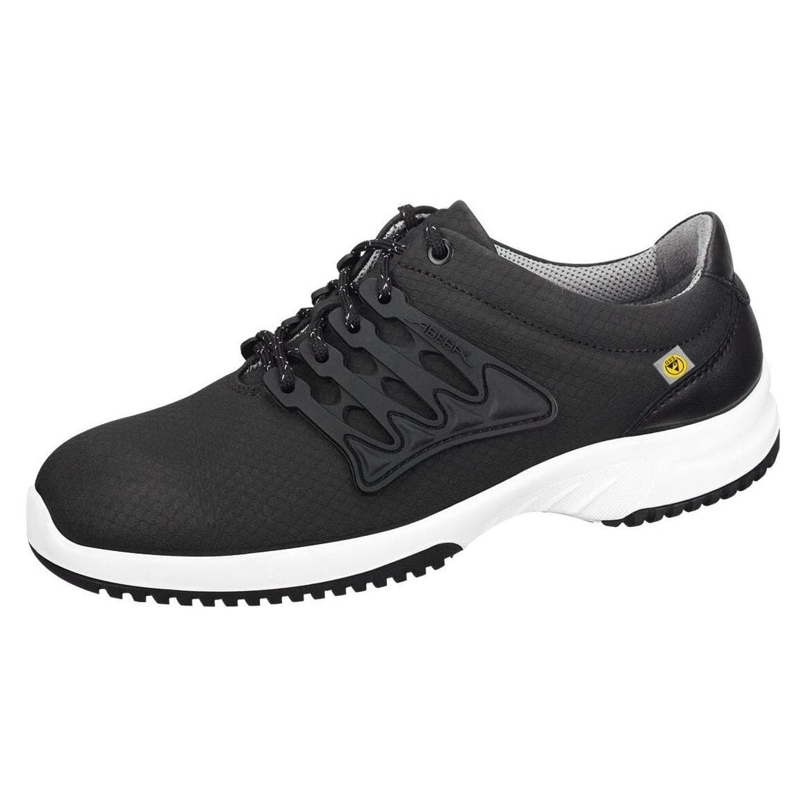 Abeba, Werkschoenen, Lage veiligheidsschoen ESD S2 uni6, zwart maat 46 (S2, 46)