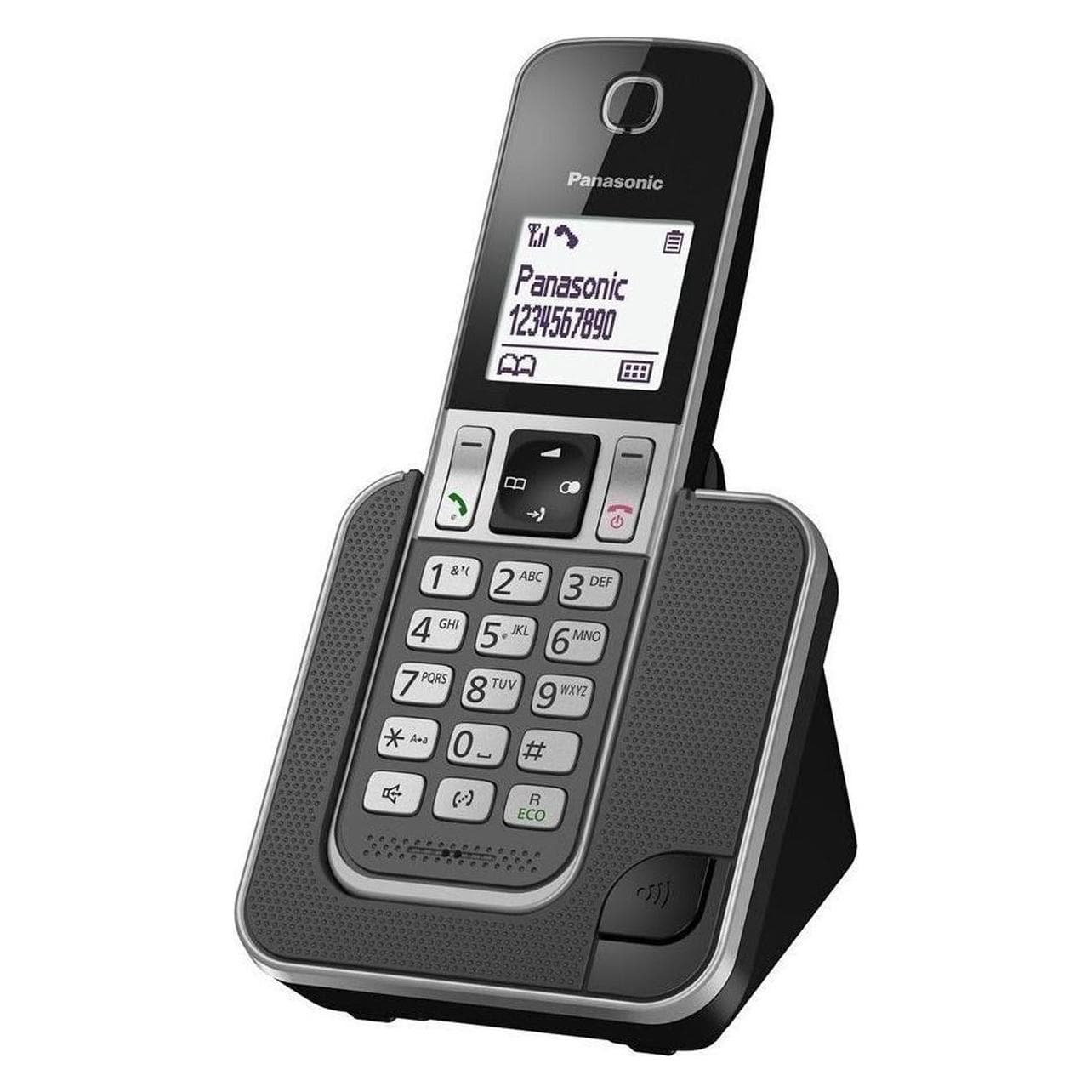 Panasonic KX-TGD310, Telefoon, Grijs, Zilver