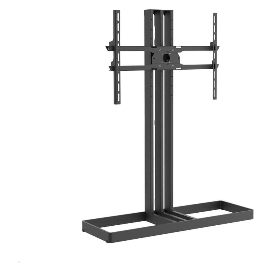 Cavus EDGE100B64 TV vloerstandaard 1000 mm kolom VESA 600x400, zwart (55 kg, 60" - 85"), TV-meubel, Zwart