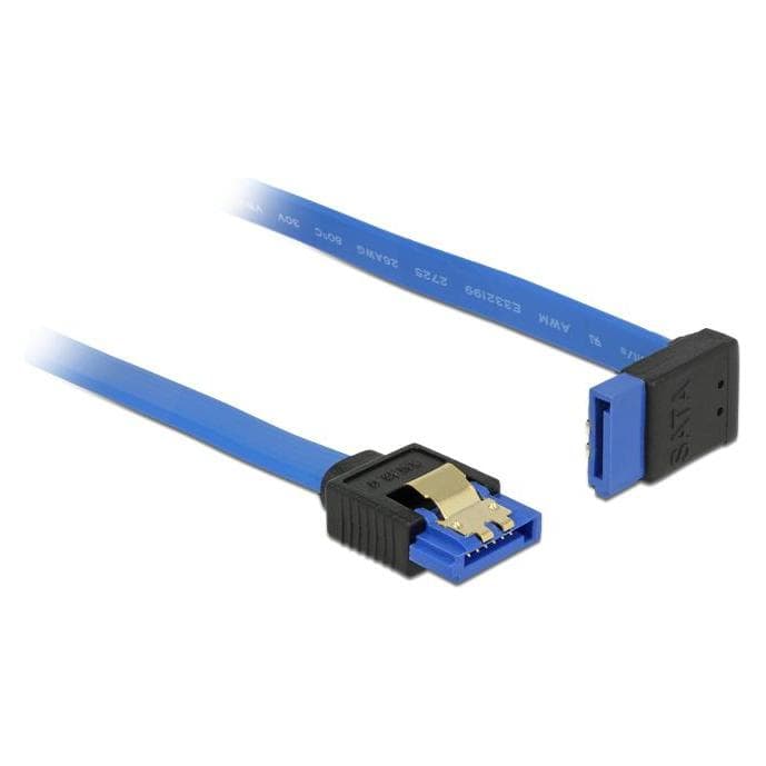 Delock SATA kabel Serial ATA 150/300/600 (20 cm, SATA), Interne kabel (PC)