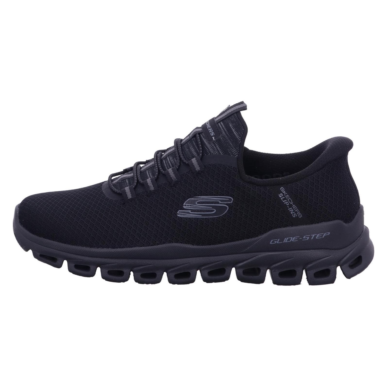 Skechers, Mannen, Sneakers, Slip-Ins™ Glide-Step - Noxus - Lifestyle Schuhe - Herren, Zwart, (45)