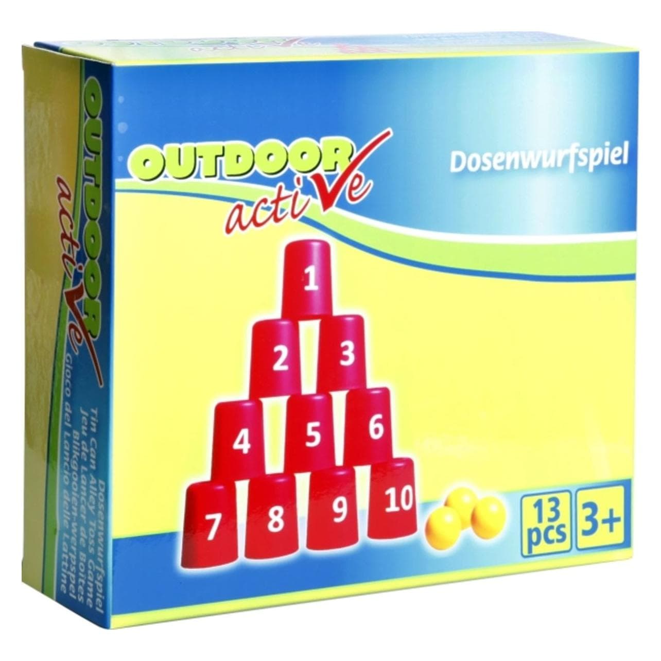 Outdoor Active Kan gooien (1 - 6 Spelers)