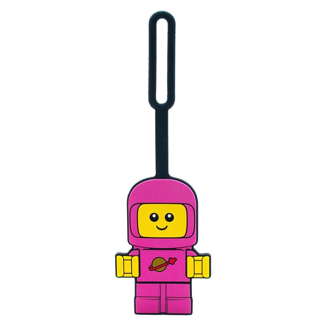 Dungeons & Dragons, Key ring, LEGO Minifigures Taschenanhänger Spacebaby Pink 10 cm, Pink, Yellow