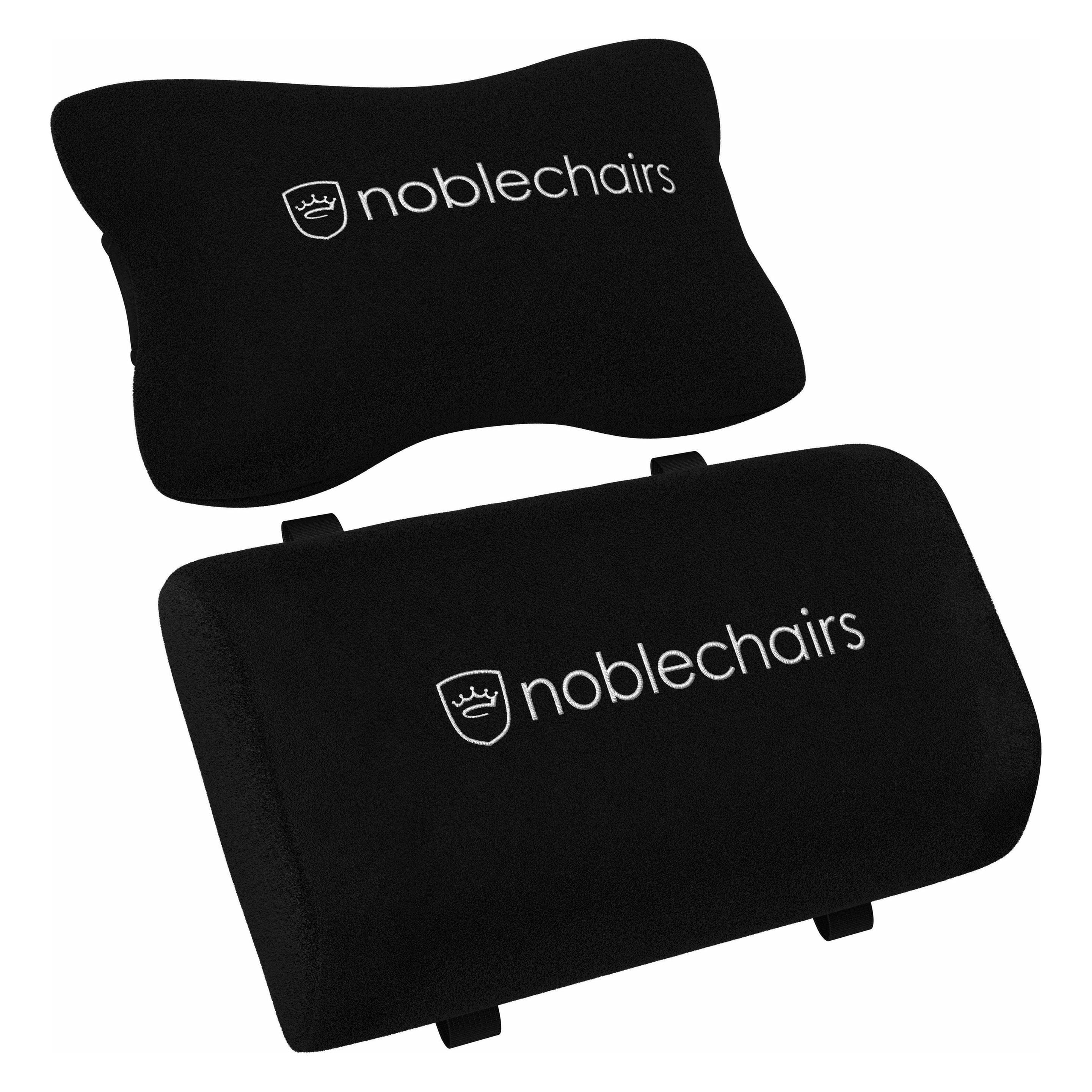 noblechairs Cushion set for Epic/Icon/Hero, Gaming furniture accessories, Black