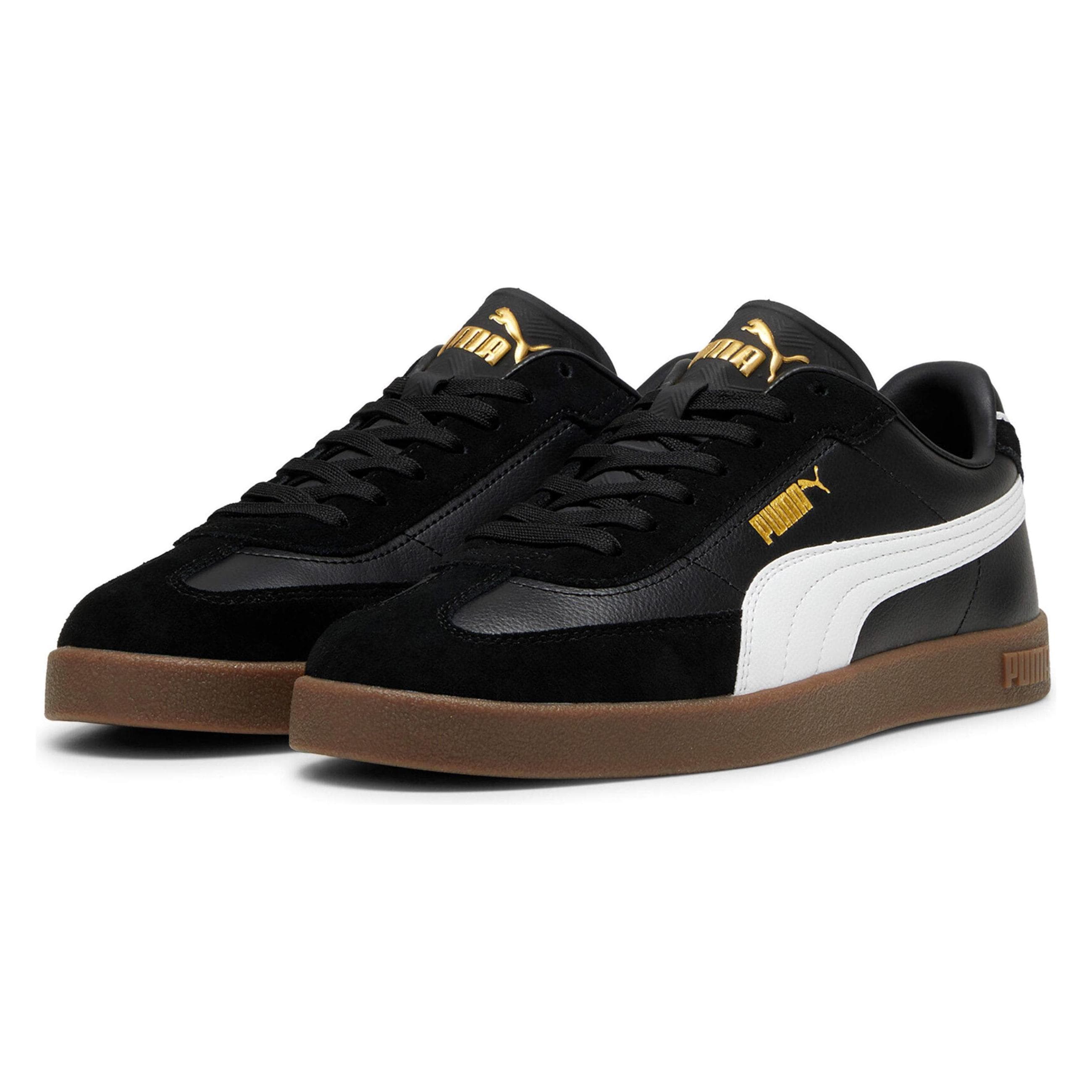 Puma, Mannen, Sneakers, Club II Tijdperk, Zwart, Goud, Wit, (43)