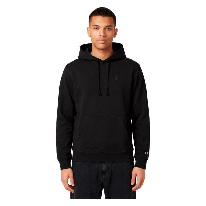 Champion, Mannen, Springer, Hoodie, Zwart, (S)
