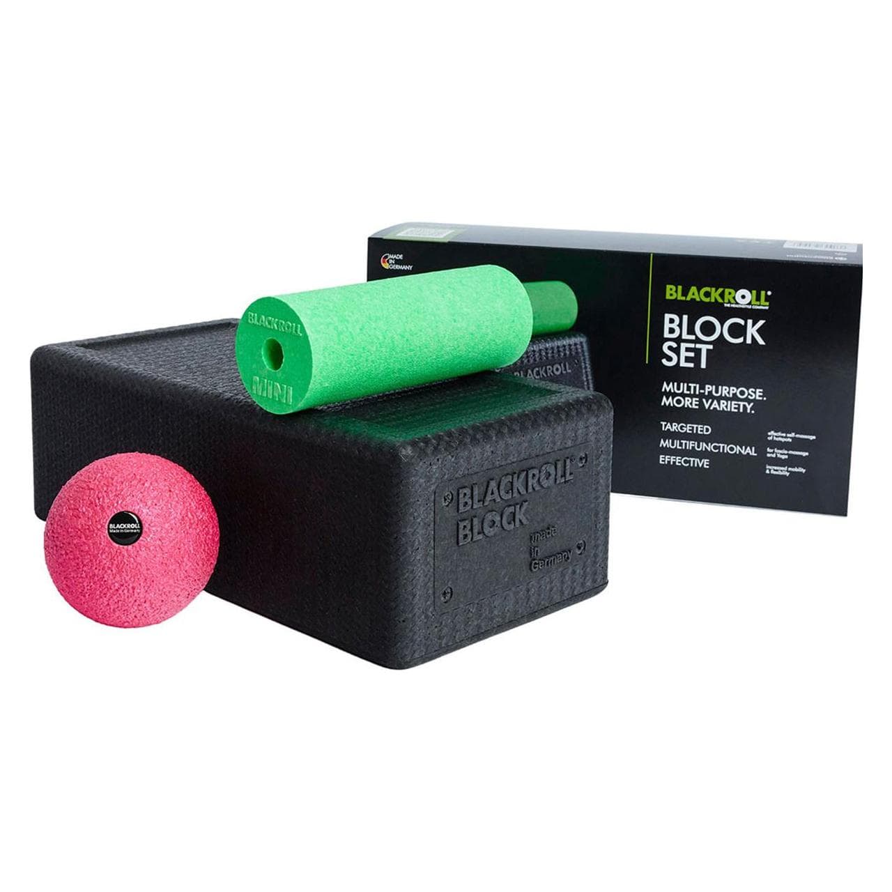 Blackroll, Fascia bal + fascia rol, Rolblokset (30cm) (8 cm)