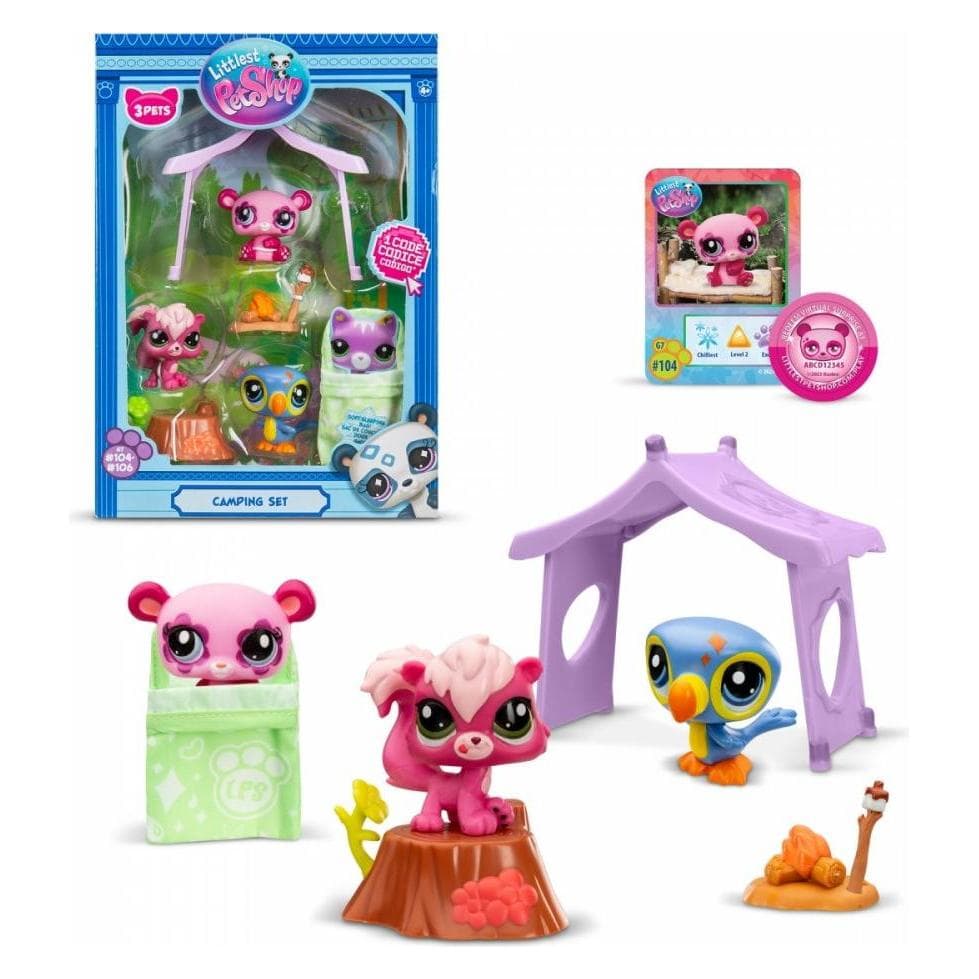 Tm Littlest Pet Shop Zestaw kempingowy
