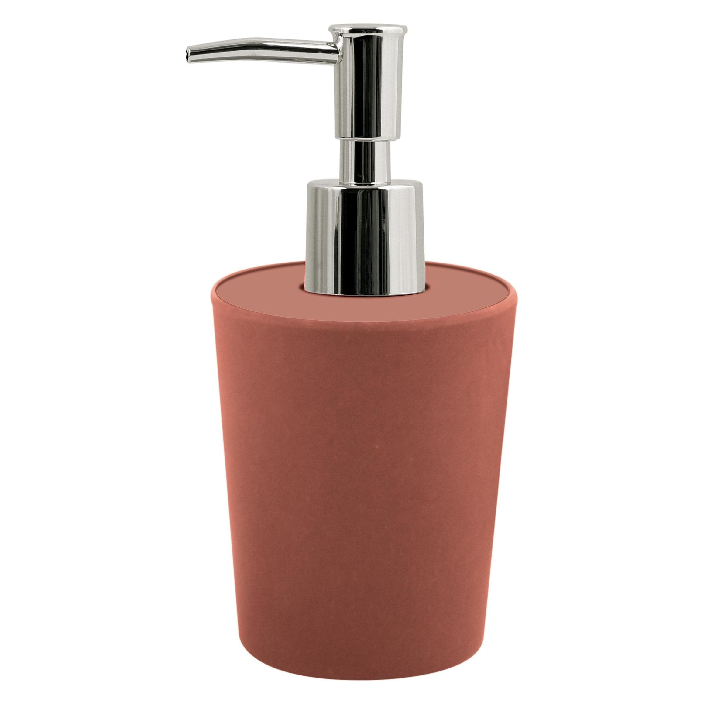 spirella, Zeepdispenser + Zeepbakje, Takeo zeepdispenser 400 ml, terracotta