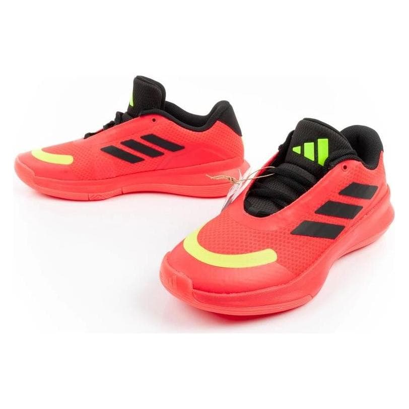 Adidas, Unisex, Indoor schoenen, Basketballschuhe für Erwachsene Bb Legends Low (44), Zwart, Geel, Rood