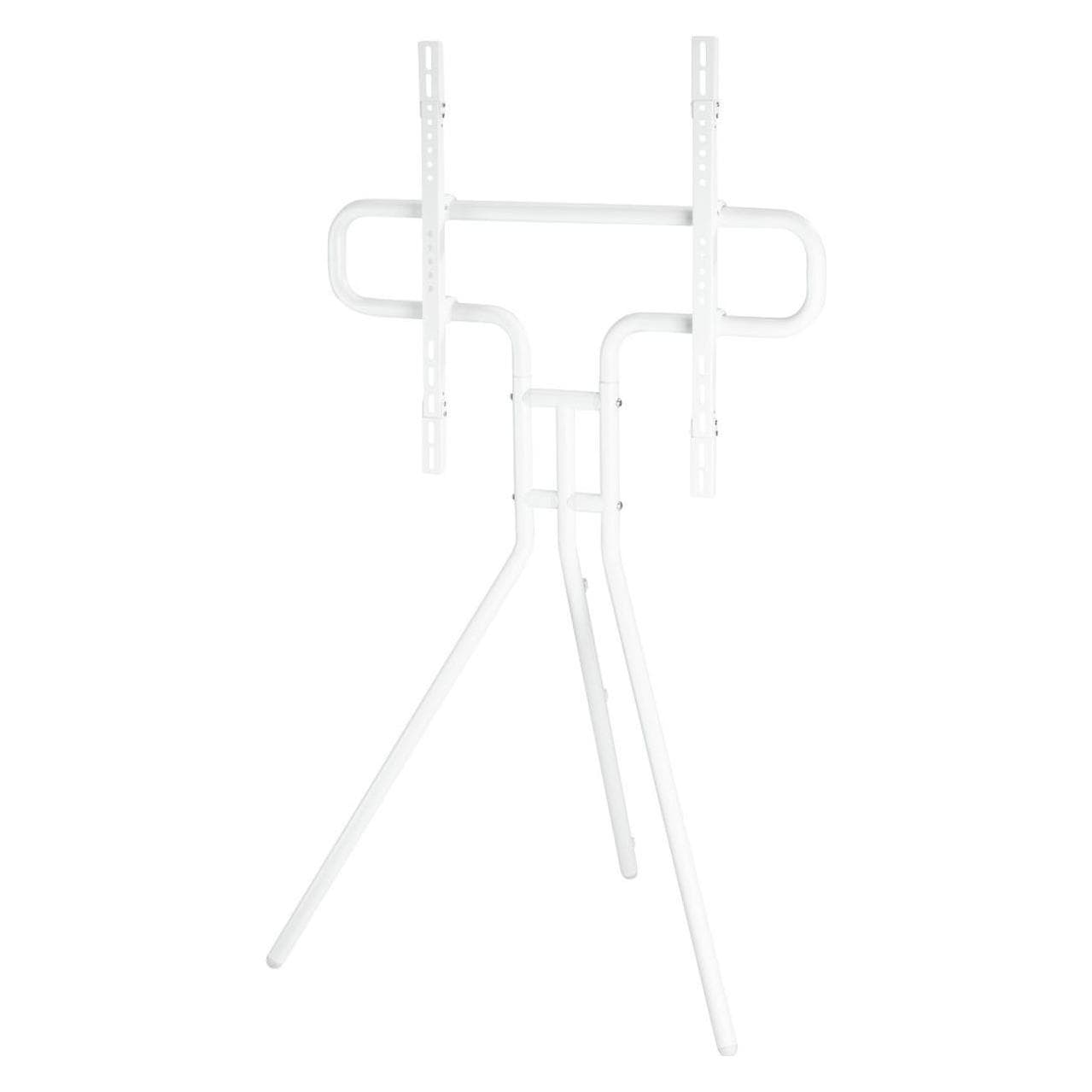 Hama TV stand, free-standing easel, height-adjustable, 191 cm (75") up to 40 kg (40 kg, 37" - 75"), TV stands + Display stands, White