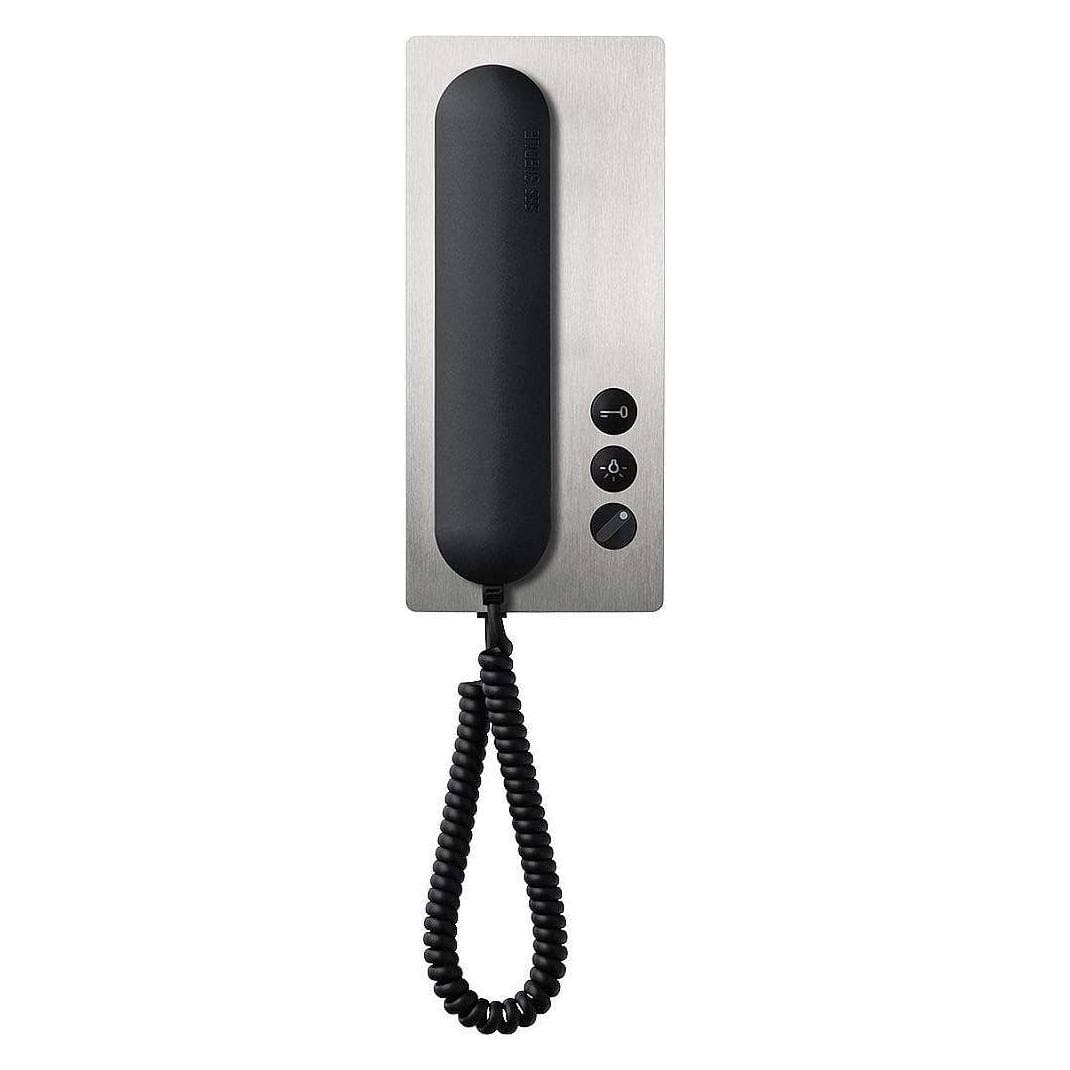 Siedle, Bel + deurintercom, S. & Soehne Intercom Analoog Zwart Hoogglans HTA 811-0 SH/S (Bedraad)