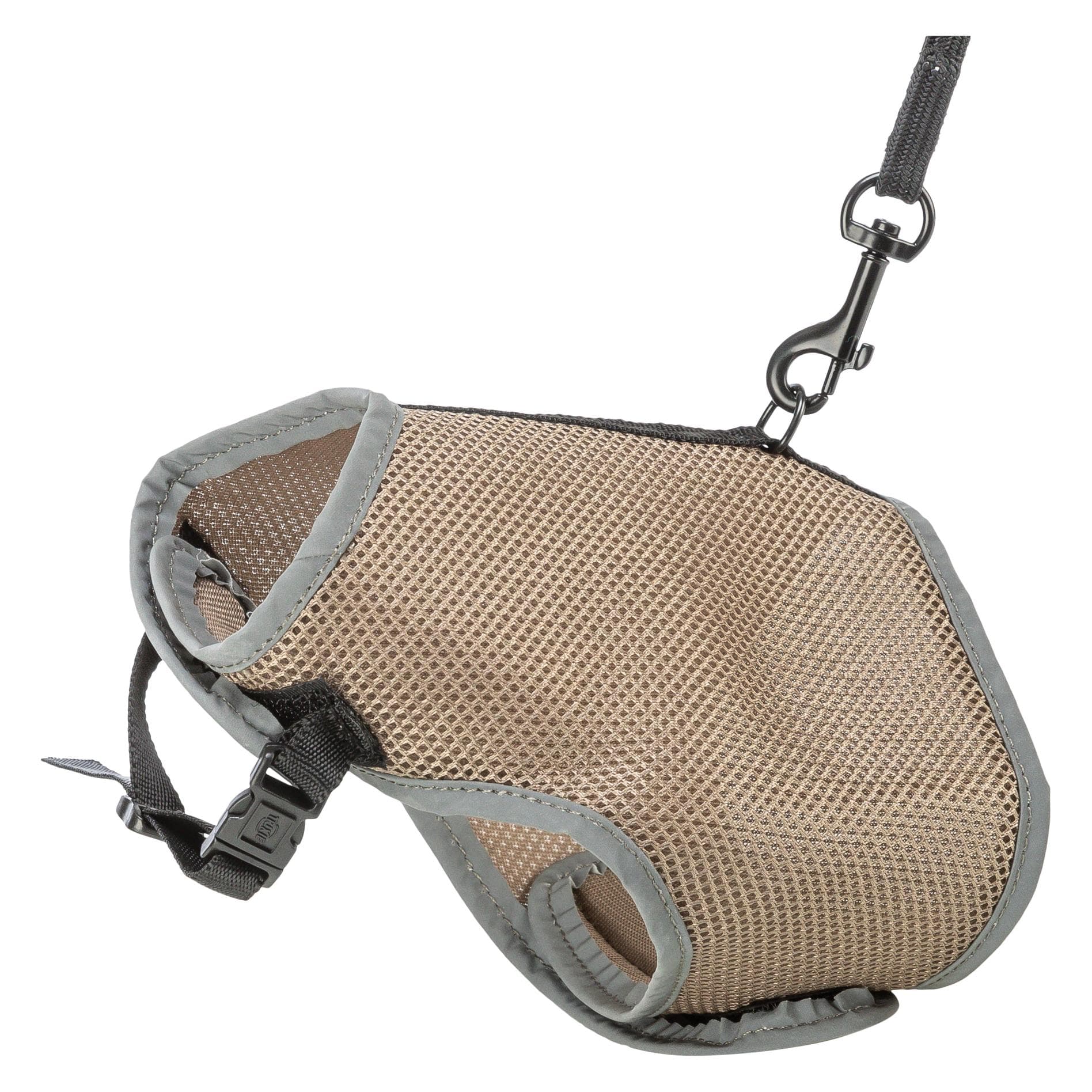 2x Trixie Softtuig Kat Met Riem Taupe - 24-42X120 Cm (24, 25, 27, 28, 29, 30, 31, 32, 33, 34, 35, 36, 37, 38, 39, 40, Kat, Algemeen), Kraag + Leiband
