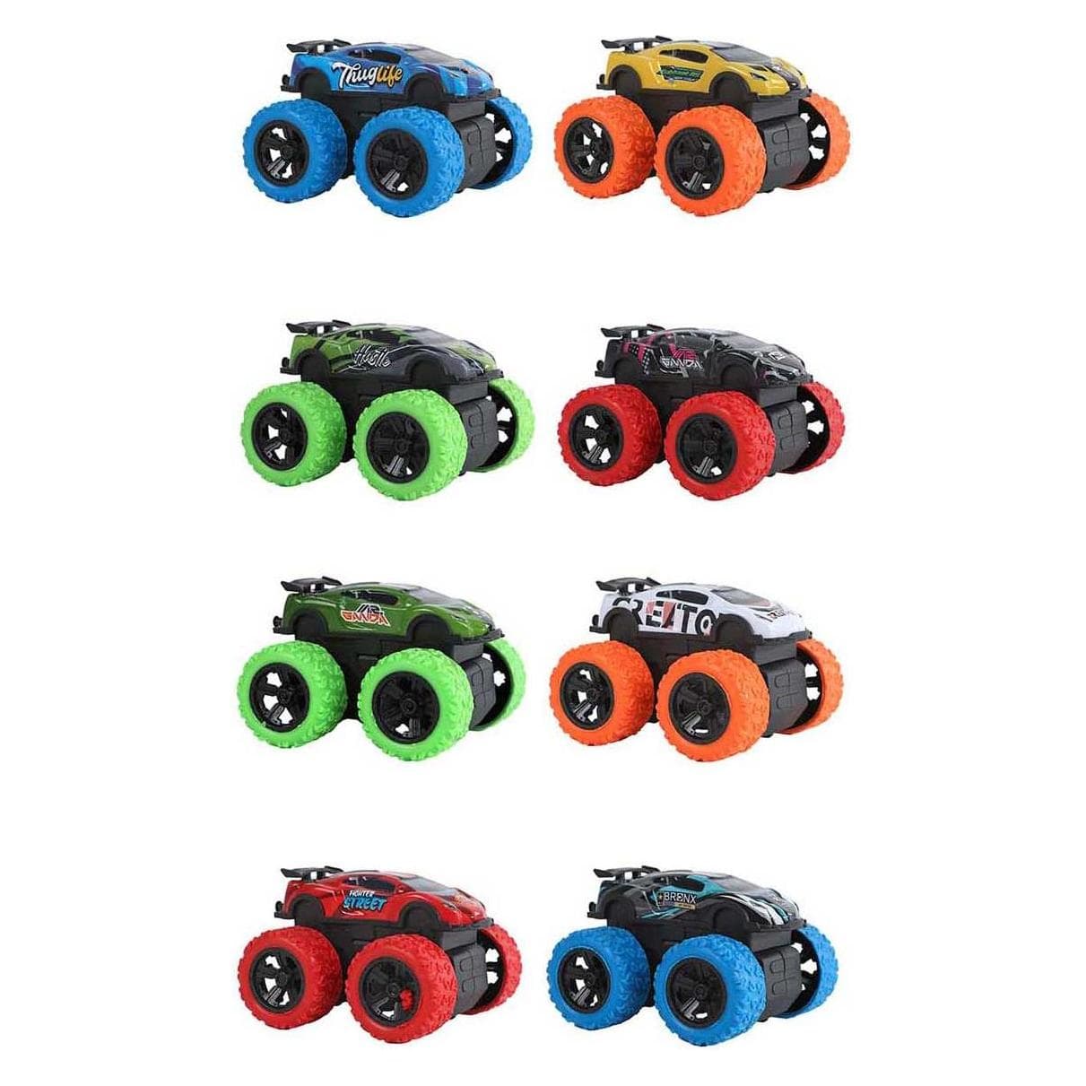 Roadblasters Bigfoot Spinning Car Druckguss-Reibung