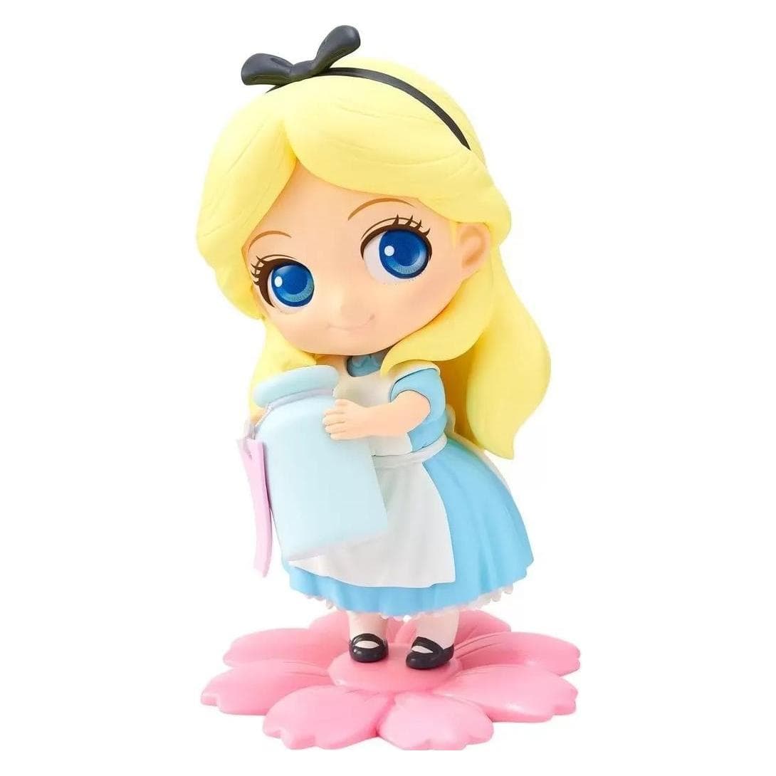 Disney ALICE - Q Posket SWEETINY Alice Milky Color - 10cm, Weiteres Gaming Zubehör, Mehrfarbig