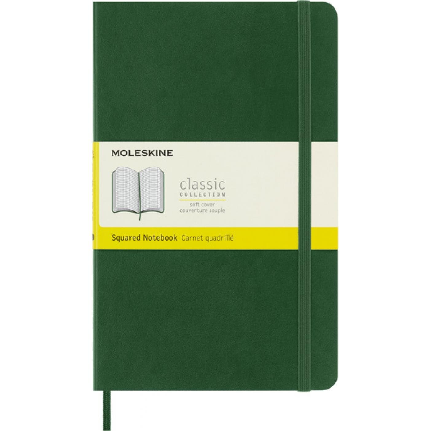Moleskine, Notitieboekje + schrijfblok, Notebook Klassieker (A5, Gecontroleerd, Softcover)
