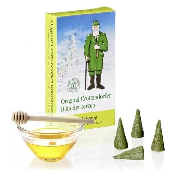 Crottendorfer, Wierookstokjes, 1004 - Wierookkaarsen boshoning M, 24 stuks