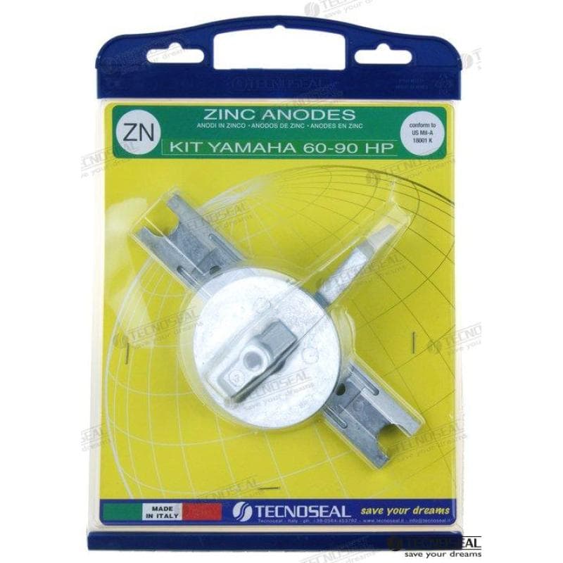 Ánodos para Yamaha TENKITYAMAHA60-90 - KIT ANODOS ZINC YAMAHA 60-90HP