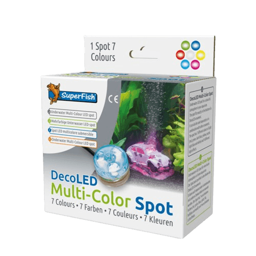 Superfish Deco LED meerkleuren spot