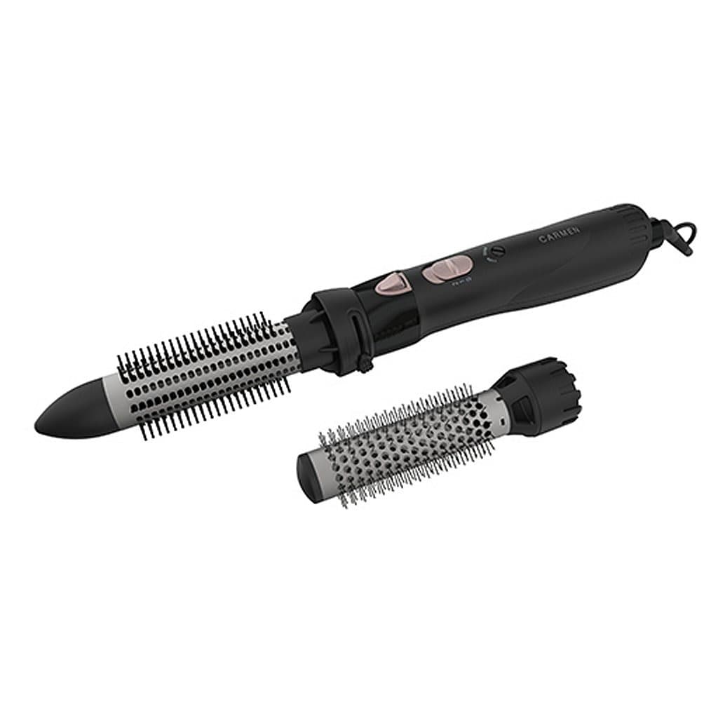 Carmen dc5250 natural styling set met 2 opzetstukken 550w zwart
