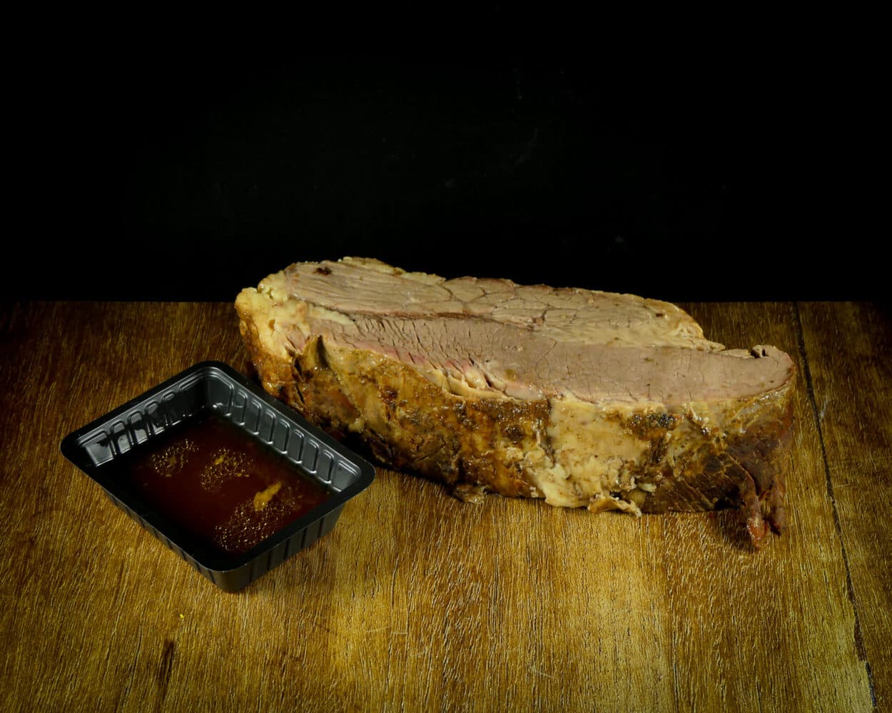Angus brisket gerookt en gegaard 1300 gram