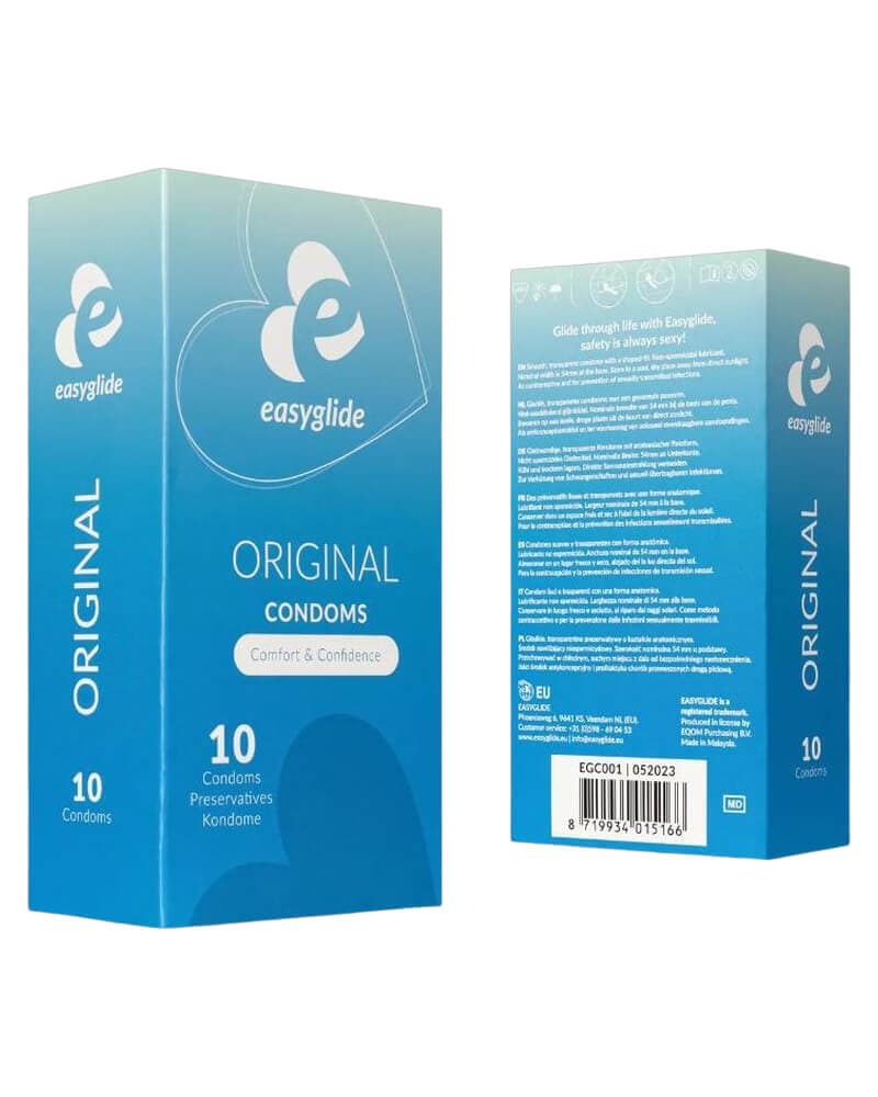 Easyglide Original Condoms Comfort & Confidence 10 pcs. 10 stk.