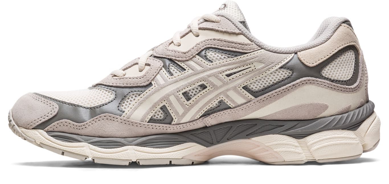 Gel-Nyc Sportschoen Heren Cream/Oyster Grey 38