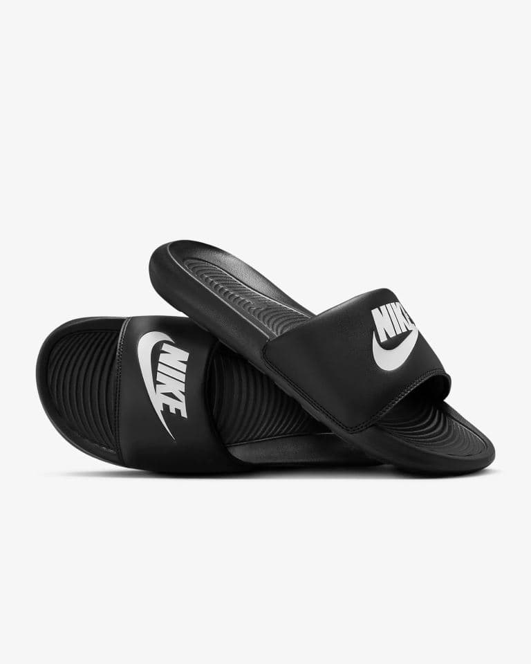 Victori One Slipper Heren Black/White-Black 14