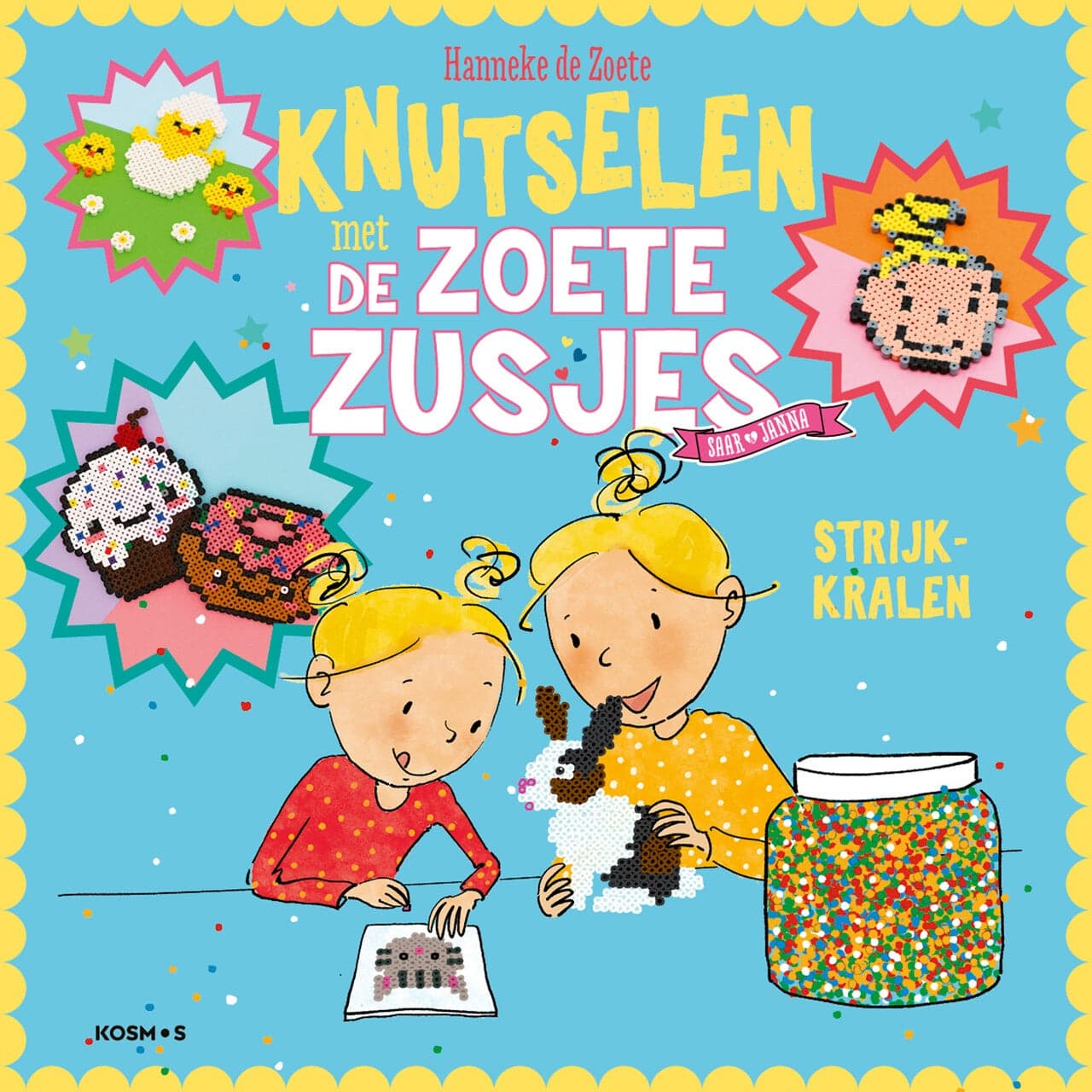 Knutselen met de Zoete Zusjes - strijkkralen (Paperback)