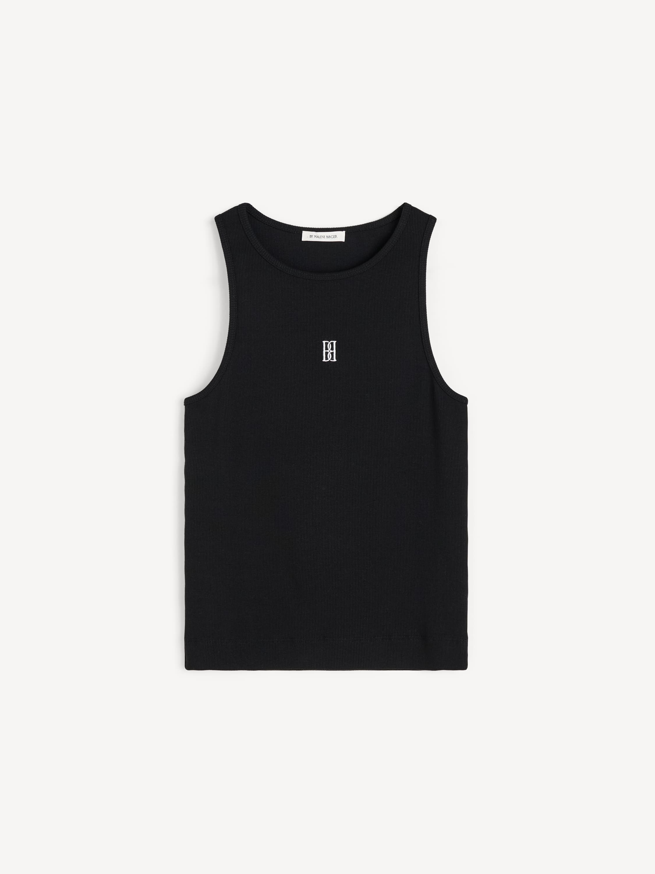 Amanias organic cotton tank top with logo