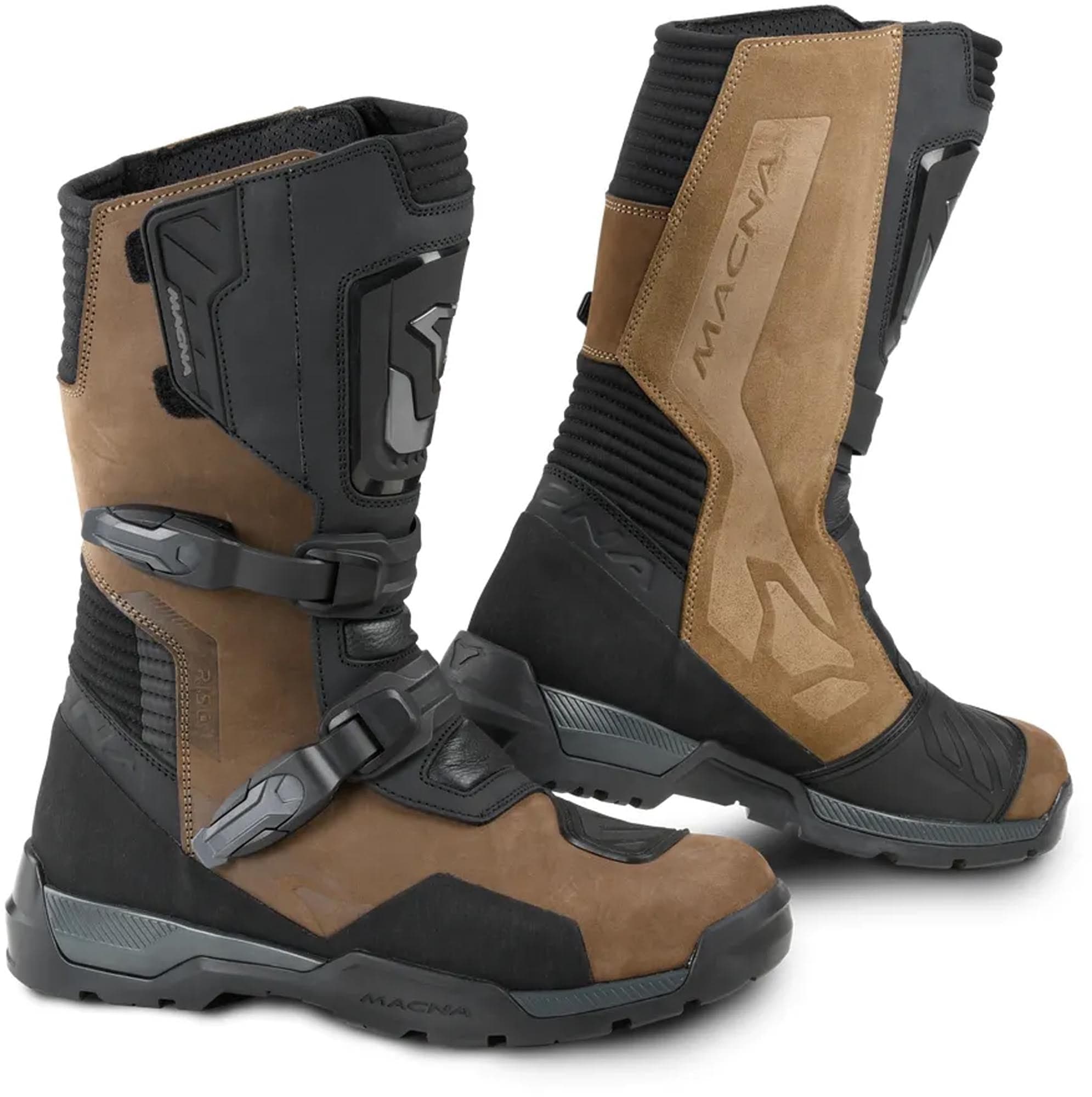 Macna Ivarlast HDry waterproof Motorcycle Boots 46 brown Size