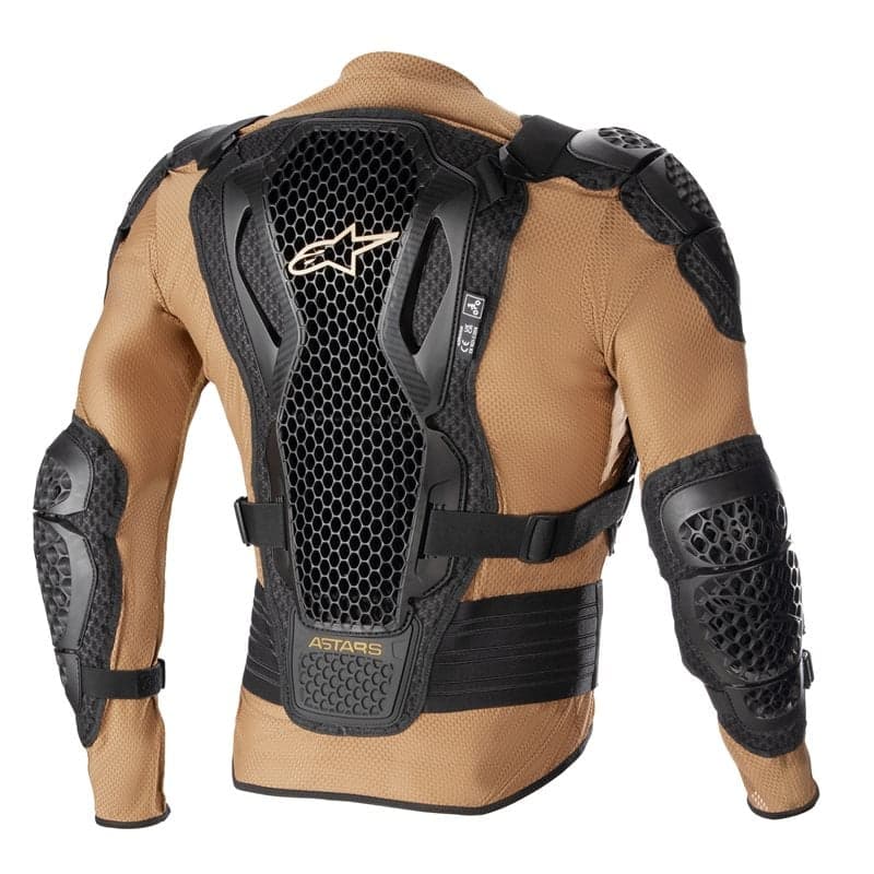 Alpinestars Bionic Action V2 Protection Jacket Sand Black Tangerine Size S
