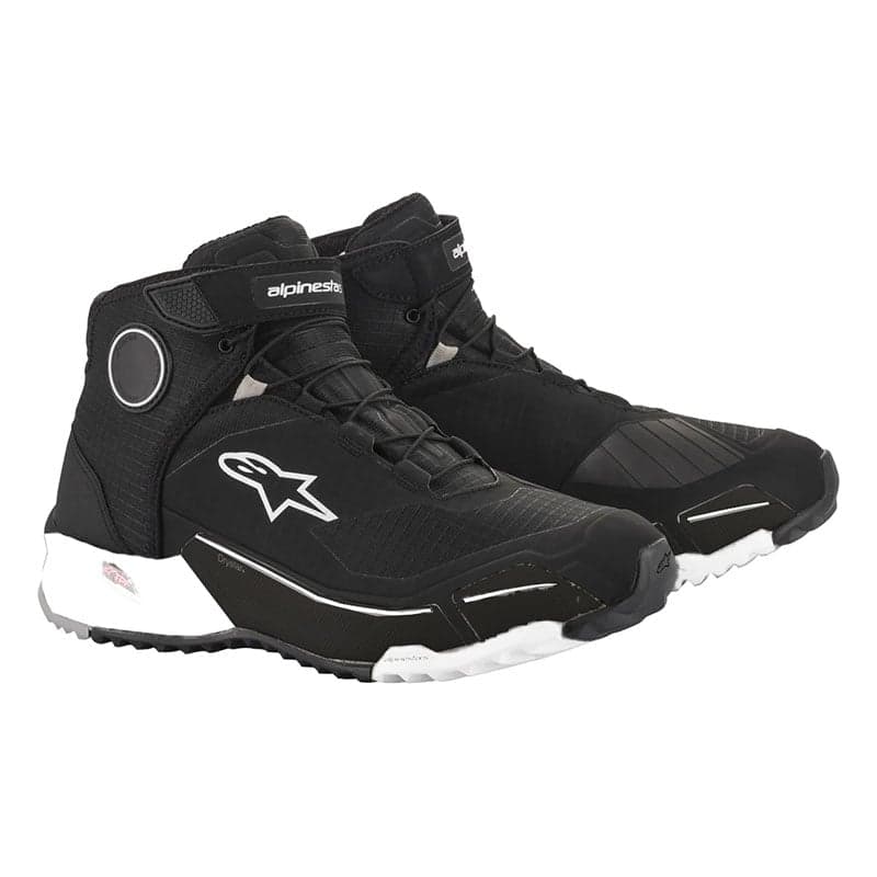 Alpinestars Cr-X Drystar Riding Zwart Wit Motorschoenen Maat US 10