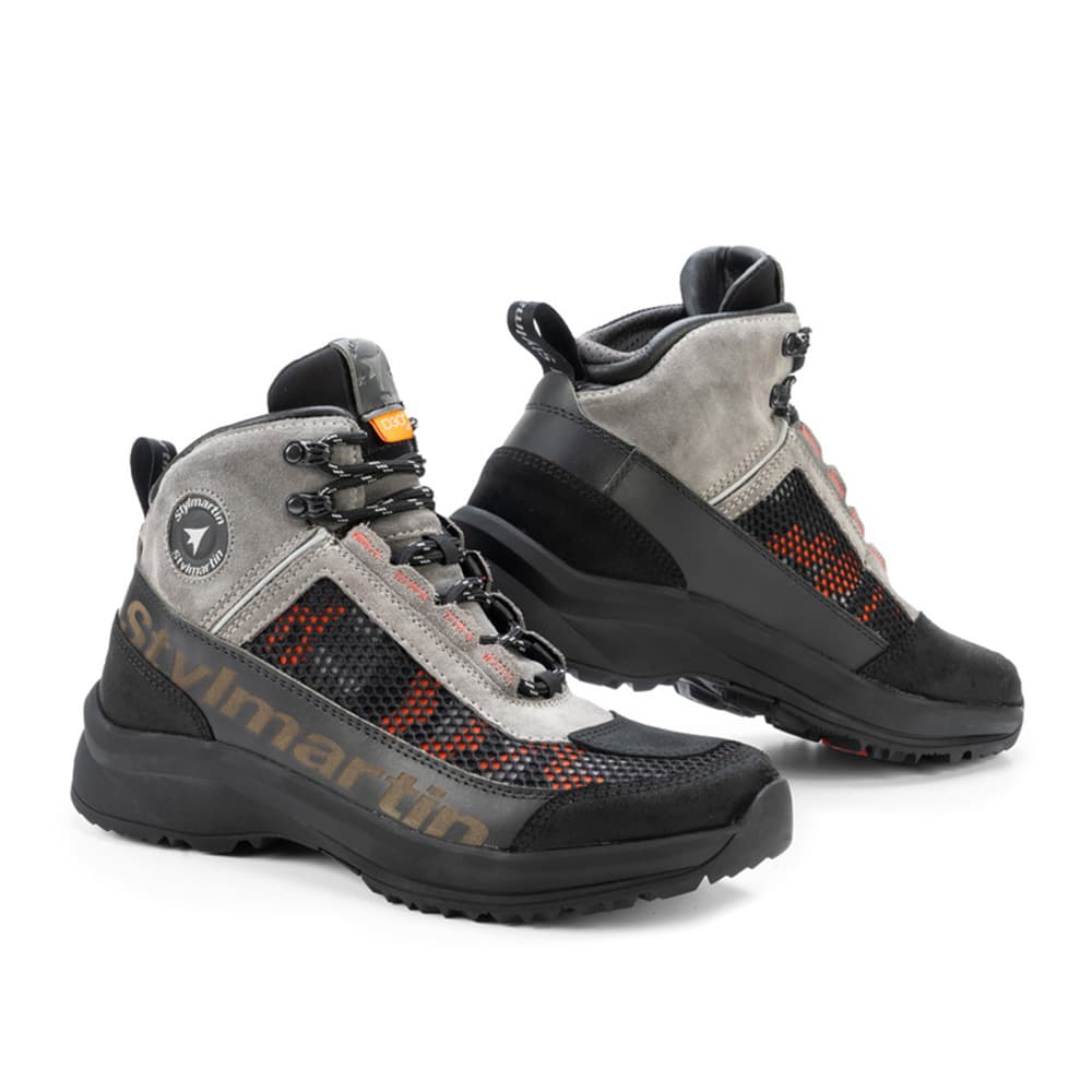 Stylmartin Vertigo Air Motorschoenen Grijs Camo Maat 43