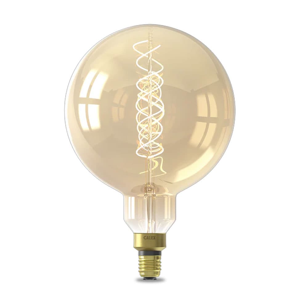 Lampenbol Mega G200 Goud Dubbel Spiraal