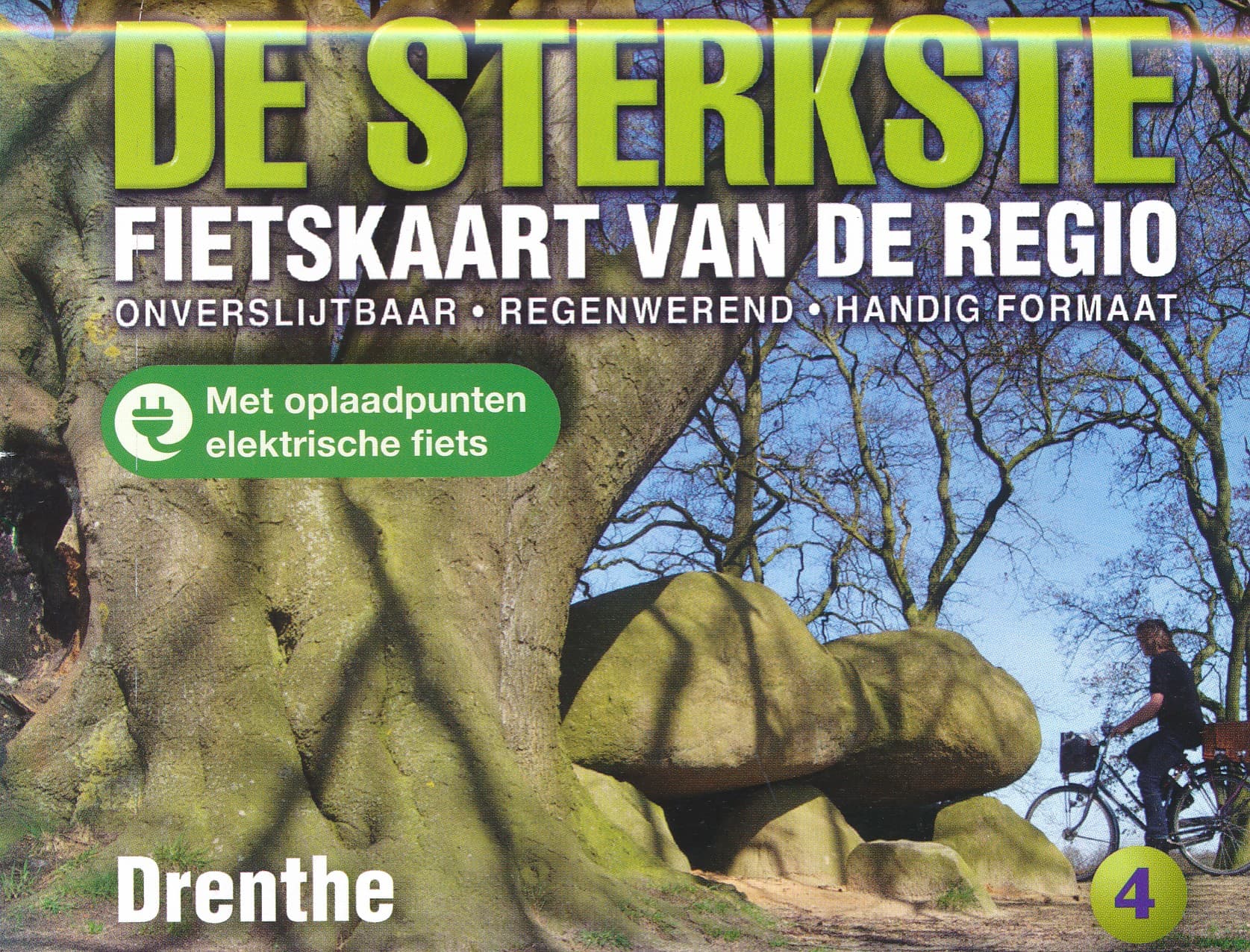 Fietskaart 04 De sterkste fietskaart De Sterkste van de Regio Drenthe